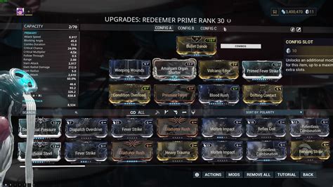 warframe max slots|Max Amount Of Frame And Weapon Slots .